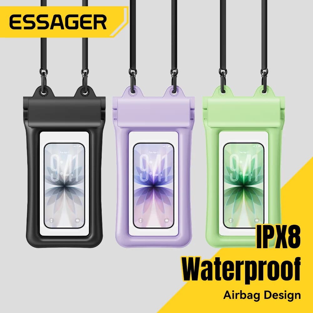 IPX8防水 フローティングスマホポーチ