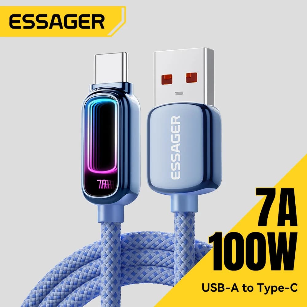 7A 100W PD高速充電 USB-C ケーブル