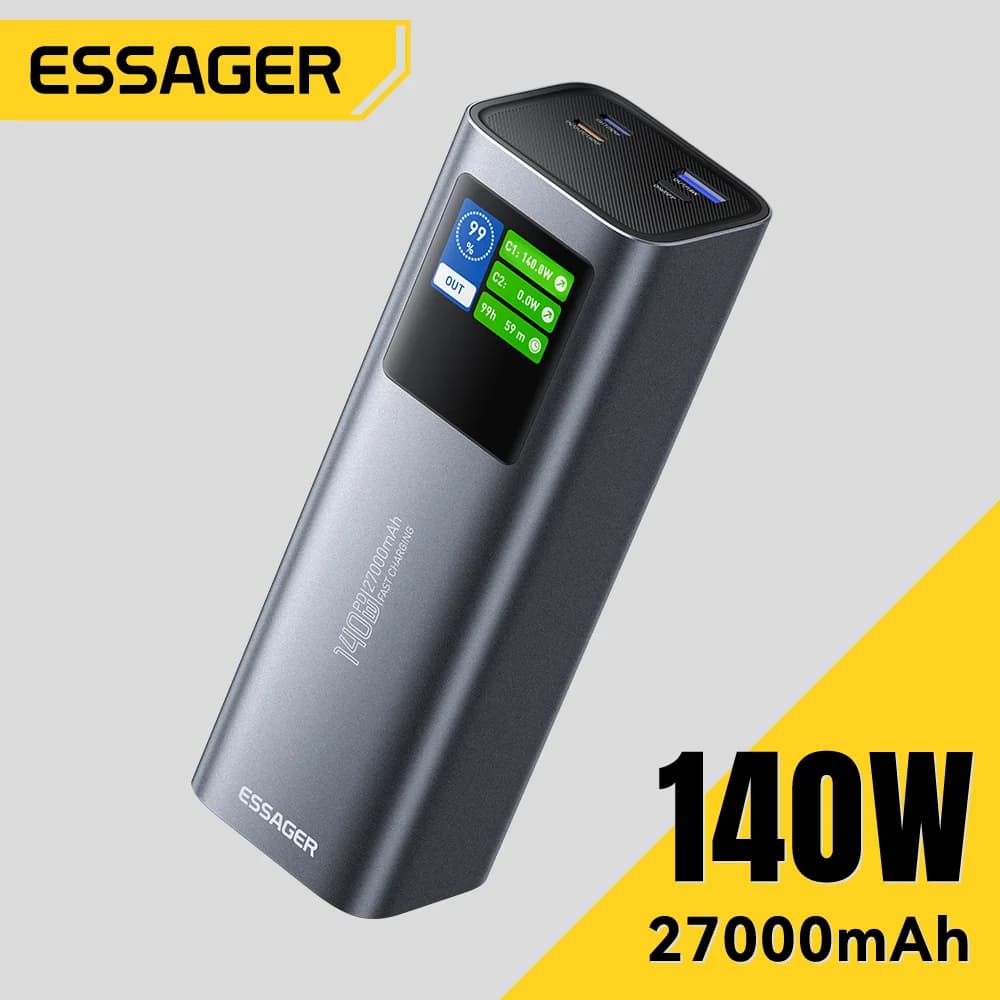 27000mAh モバイルバッテリー、140W PD 3.1 高速充電