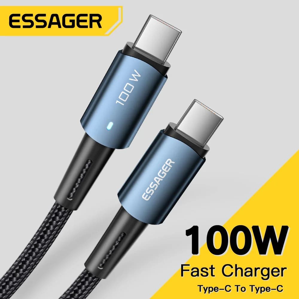 100W USB-C PD高速充電ケーブル