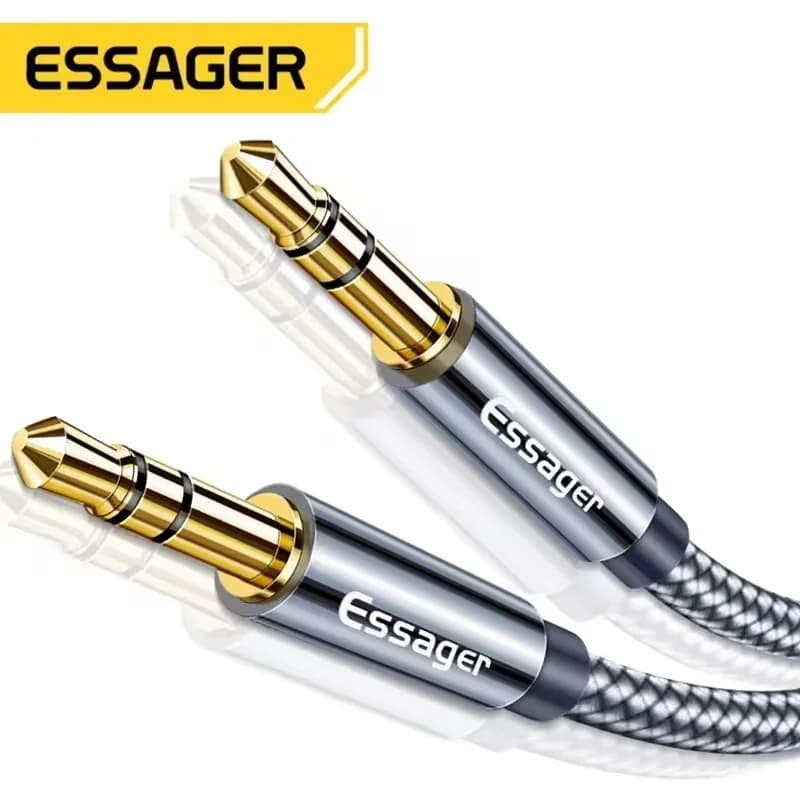 3.5mm オス-オス ステレオ AUXオーディオケーブル