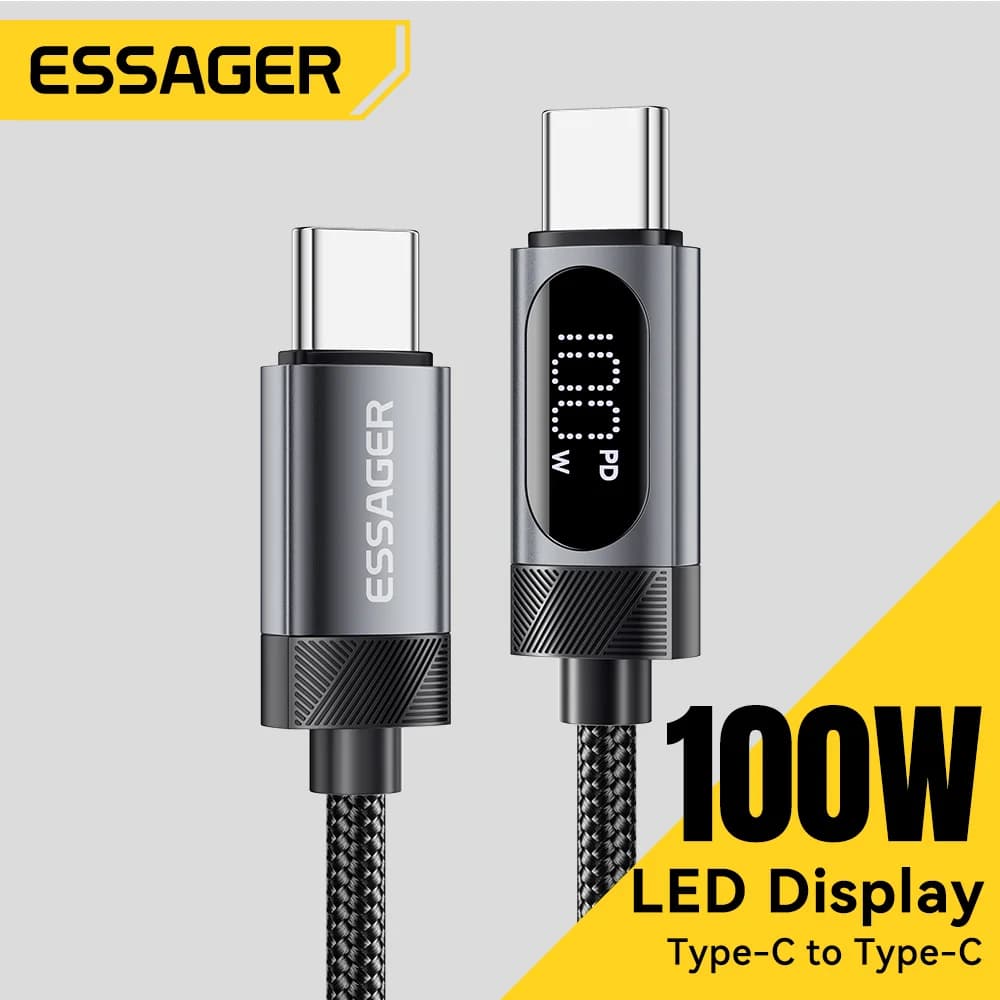 100W USB-C to USB-C 高速充電ケーブル