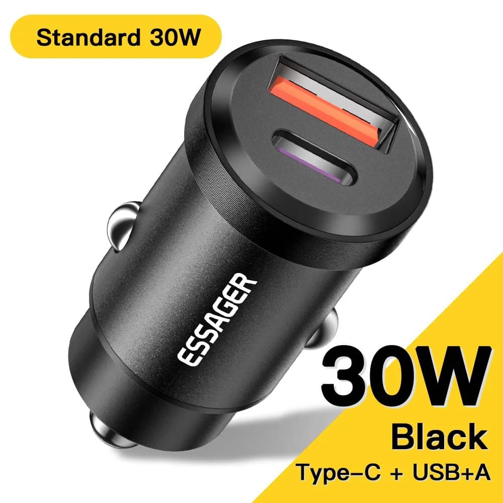 30W USB-Cカーチャージャー, クイックチャージ4.0