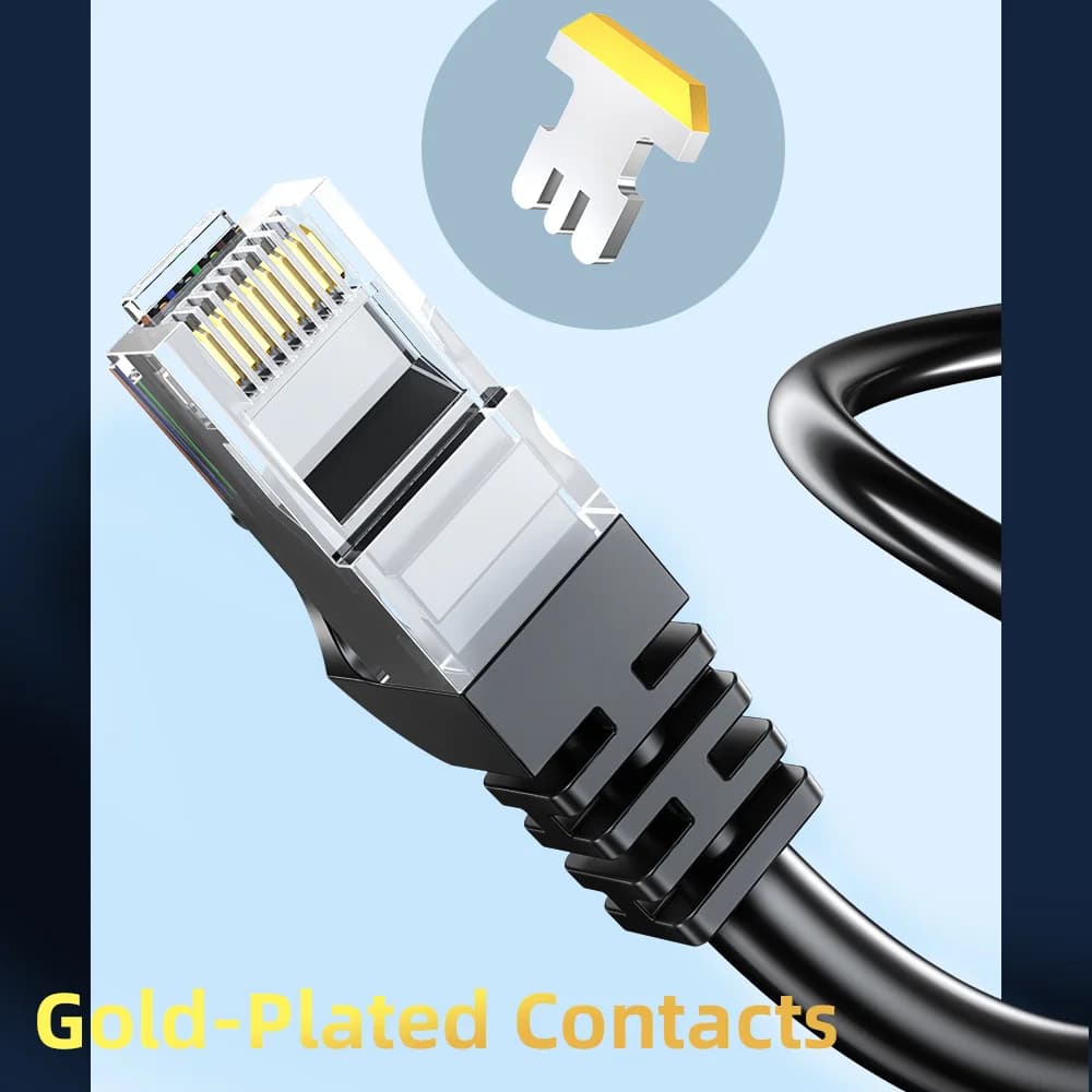 10m Cat6 イーサネット LAN ネットワーク パッチケーブル