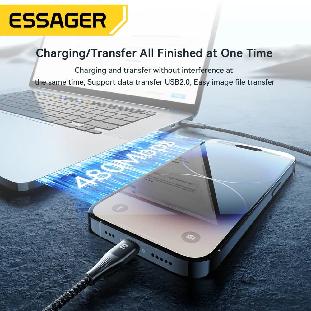 USB-C to Lightning PD 高速充電ケーブル