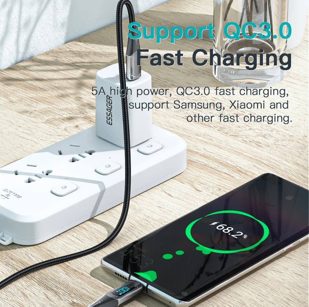 100W USB-C to USB-Cケーブル, 2M