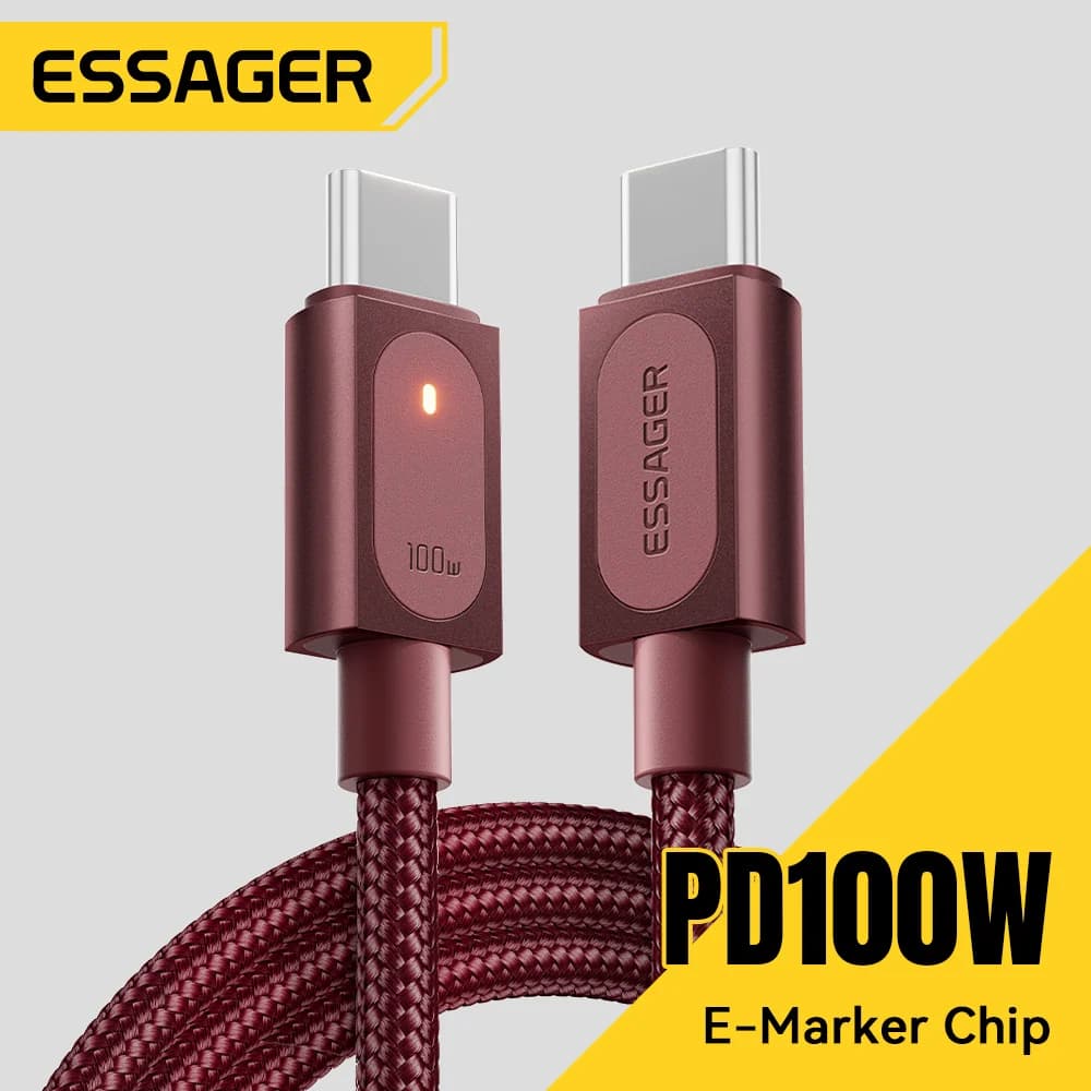 100W USB-C to USB-C 高速充電ケーブル