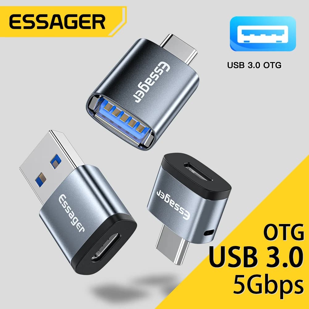 USB Type-C to USB 3.0 メス OTGアダプター