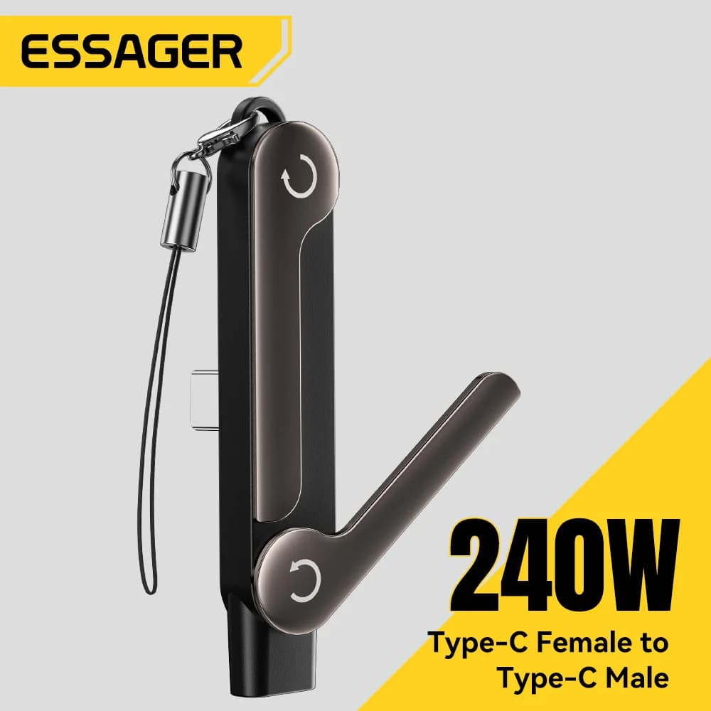 240W USB-C OTGアダプター スタンド付き