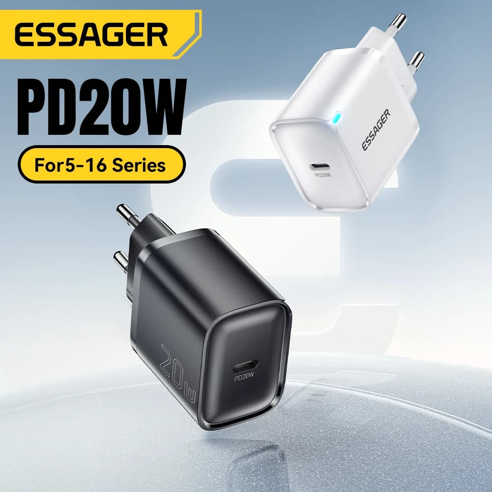 ミニ 20W USB-C PD 急速充電 ウォールチャージャー