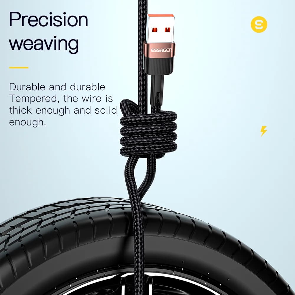 7A USB-C 高速充電 データケーブル 66W対応
