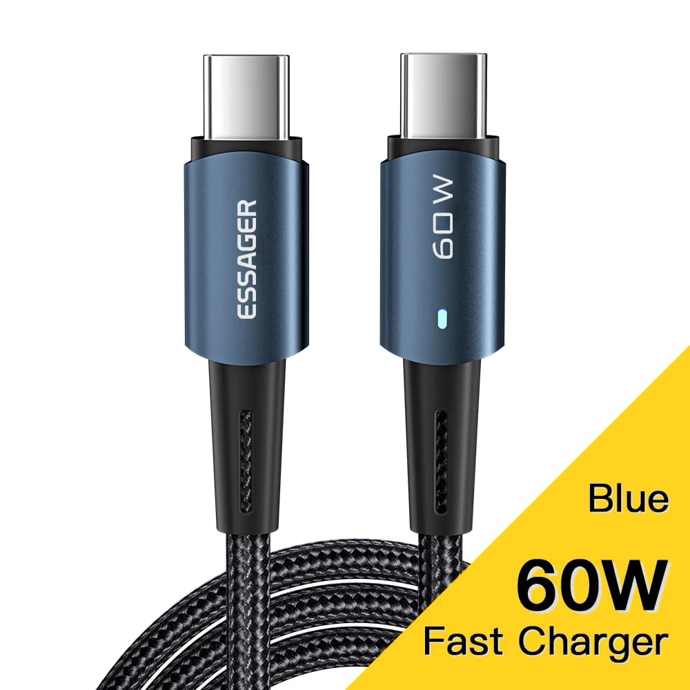 100W USB-C PD高速充電ケーブル