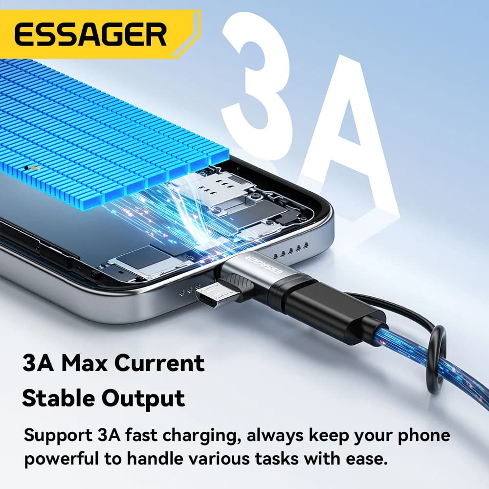 2-in-1 Lightning & Micro USB アダプター